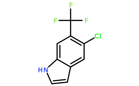 5-Chloro-6-(trifluoromethyl)-1H-indole