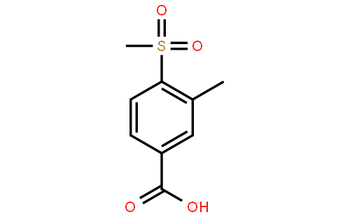3-Methyl-4-(methylsulfonyl)benzoic acid