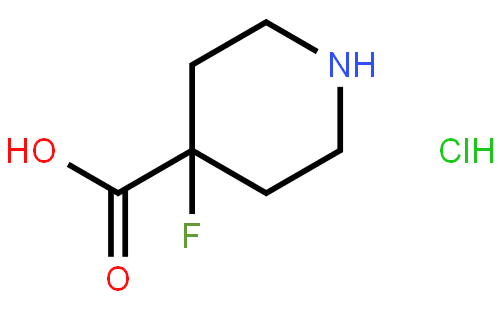 4-Fluoro-4-piperidinecarboxylic acid, HCl