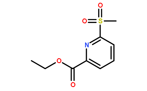 Ethyl 6-(methylsulfonyl)picolinate