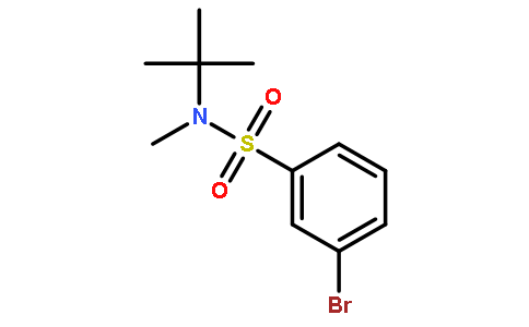 3-Bromo-N-(tert-butyl)-N-methylbenzenesulfonamide