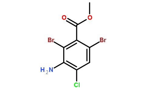METHYL 3-AMINO-2,6-DIBROMO-4-CHLOROBENZOATE