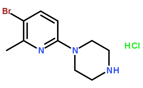3-BROMO-6-PIPERAZINOPICOLINE, HCL