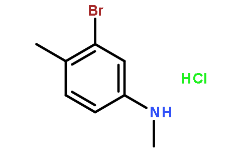 3-Bromo-N,4-dimethylaniline hydrochloride