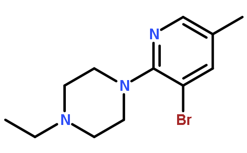 1-(3-Bromo-5-methylpyridin-2-yl)-4-ethylpiperazine