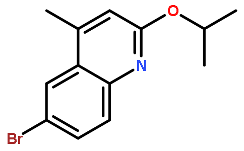 6-BROMO-2-ISOPROPOXY-4-METHYLQUINOLINE