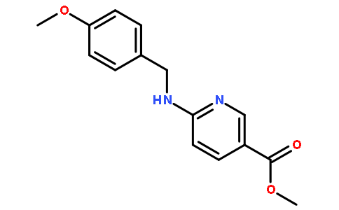 Methyl 6-((4-methoxybenzyl)amino)nicotinate