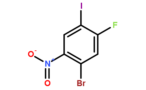 1-BROMO-5-FLUORO-4-IODO-2-NITROBENZENE