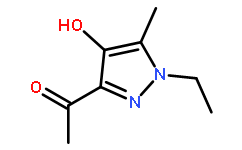 1-(1-Ethyl-4-hydroxy-5-methyl-1H-pyrazol-3-yl)ethanone