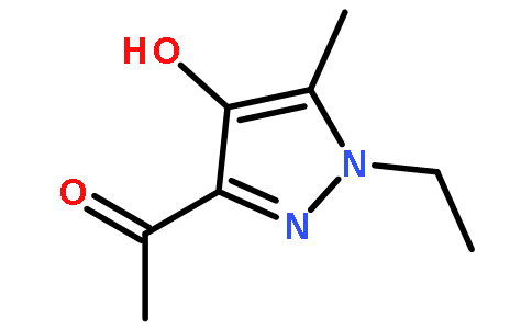 1-(1-ETHYL-4-HYDROXY-5-METHYL-1H-PYRAZOL-3-YL)ETHANONE