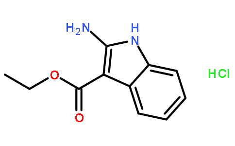 Ethyl 2-amino-1H-indole-3-carboxylate hydrochloride