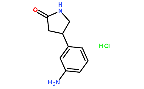 4-(3-Aminophenyl)pyrrolidin-2-one hydrochloride