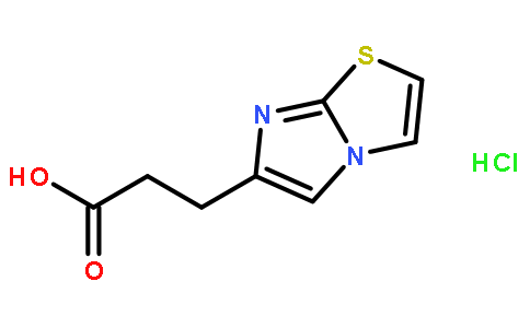 3-(Imidazo[2,1-b]thiazol-6-yl)propanoic acid hydrochloride