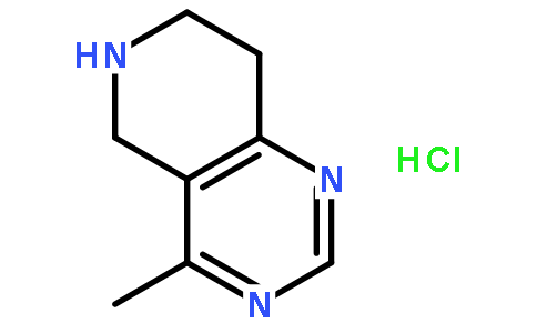 4-Methyl-5,6,7,8-tetrahydropyrido[4,3-d]pyrimidine hydrochloride