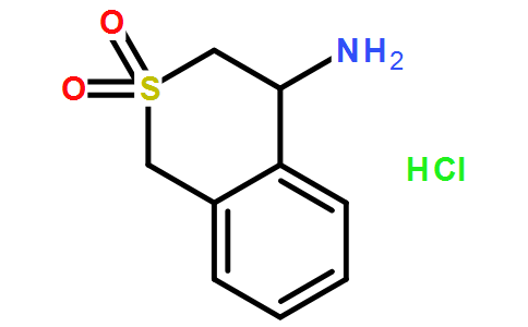 4-Aminoisothiochroman 2,2-dioxide hydrochloride