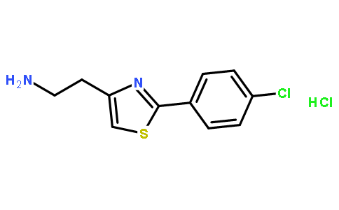 2-(2-(4-Chlorophenyl)thiazol-4-yl)ethanamine hydrochloride