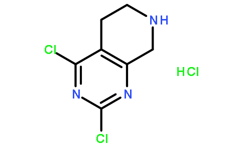 2,4-Dichloro-5,6,7,8-tetrahydropyrido[3,4-d]pyrimidine hydrochloride