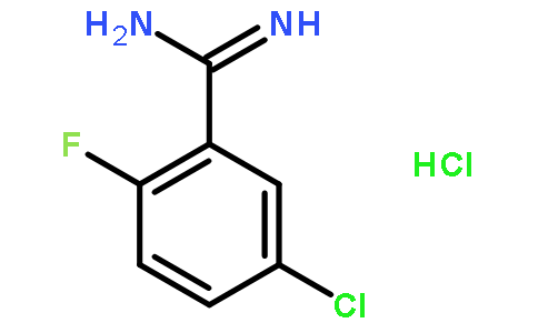 5-Chloro-2-Fluoro-Benzamidine Hydrochloride