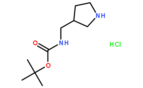 tert-Butyl (pyrrolidin-3-ylmethyl)carbamate hydrochloride