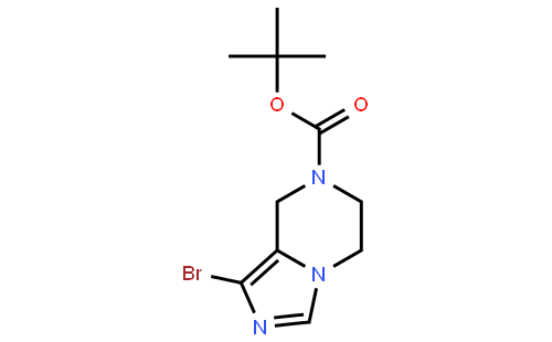 1-溴-5,6-二氢咪唑并[1,5-A]吡嗪-7(8H)-羧酸叔丁酯