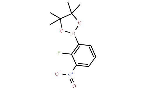 2-(2-Fluoro-3-nitrophenyl)-4,4,5,5-tetramethyl-1,3,2-dioxaborolane