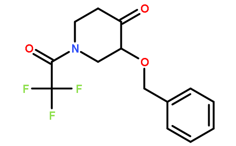 3-(Benzyloxy)-1-(trifluoroacetyl)-4-piperidinone
