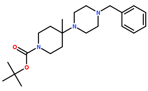 tert-Butyl 4-(4-benzylpiperazin-1-yl)-4-methylpiperidine-1-carboxylate