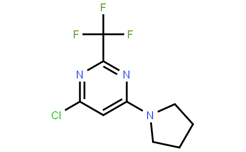 4-Chloro-6-(pyrrolidin-1-yl)-2-(trifluoromethyl)pyrimidine