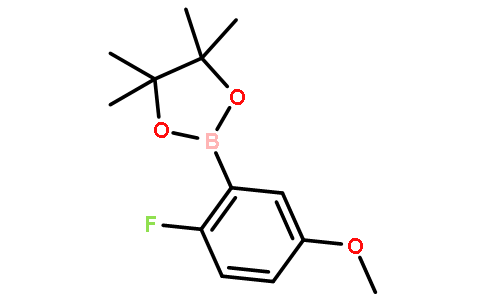 2-(2-fluoro-5-methoxyphenyl)-4,4,5,5-tetramethyl-1,3,2-dioxaborolane