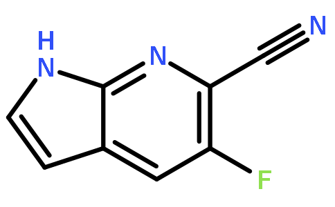 5-Fluoro-1H-pyrrolo[2,3-b]pyridine-6-carbonitrile