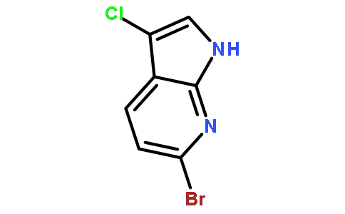 6-Bromo-3-chloro-1H-pyrrolo[2,3-b]pyridine