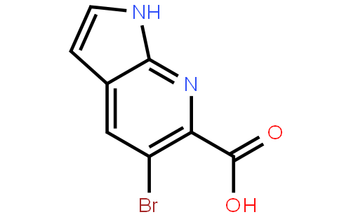 5-Bromo-1H-pyrrolo[2,3-b]pyridine-6-carboxylic acid
