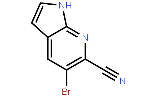 5-Bromo-1H-pyrrolo[2,3-b]pyridine-6-carbonitrile
