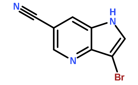 3-Bromo-1H-pyrrolo[3,2-b]pyridine-6-carbonitrile