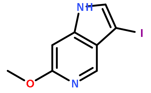 3-Iodo-6-methoxy-1H-pyrrolo[3,2-c]pyridine