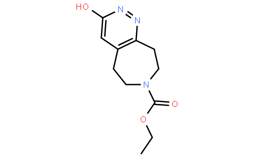 Ethyl 3-hydroxy-8,9-dihydro-5H-pyridazino[3,4-d]azepine-7(6H)-carboxylate