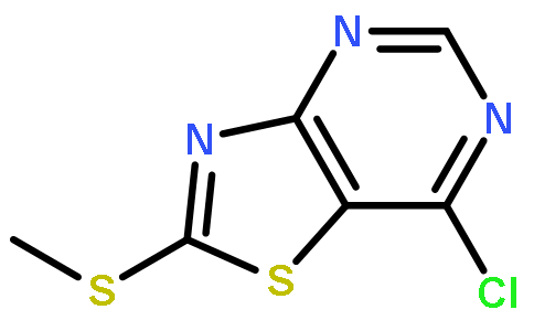 7-Chloro-2-(methylthio)thiazolo[4,5-d]pyrimidine