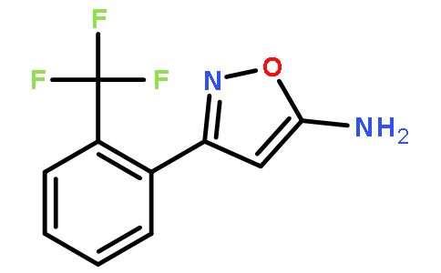 3-(2-Trifluoromethyl-phenyl)-isoxazol-5-ylamine