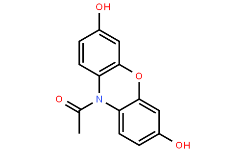 10-ACETYL-3,7-DIHYDROXYPHENOXAZINE