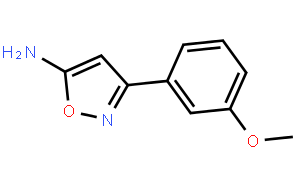 3-(3-甲氧基苯基)-5-氨基异噁唑