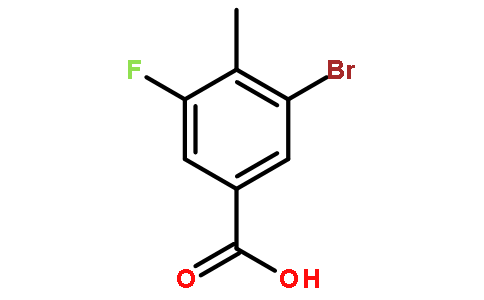 3-Bromo-5-fluoro-4-methylbenzoic acid