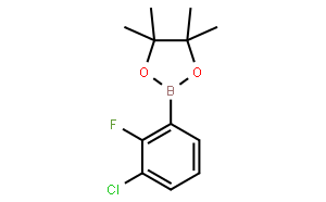 2-(3-氯-2-氟苯基)-4,4,5,5-四甲基-1,3,2-二噁硼烷