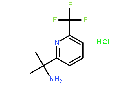 2-(6-(Trifluoromethyl)pyridin-2-yl)propan-2-amine hydrochloride