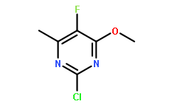 2-Chloro-5-fluoro-4-methoxy-6-methyl-pyrimidine