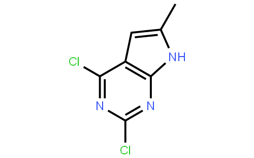 2,4-dichloro-6-methyl-7H-pyrrolo[2,3-d]pyrimidine