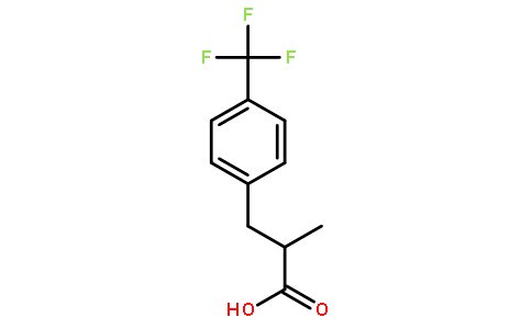 2-(4-(trifluoromethyl)benzyl)propanoic acid
