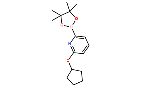 6-(Cyclopentoxy)pyridine-2-boronic acid pinacol ester