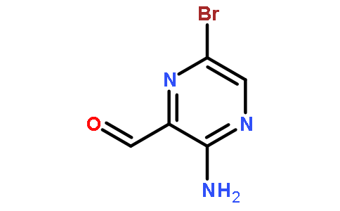 3-Amino-6-bromopyrazine-2-carbaldehyde