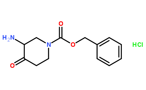 benzyl 3-amino-4-oxopiperidine-1-carboxylate hydrochloride