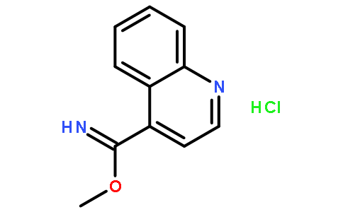 methyl quinoline-4-carboximidate hydrochloride